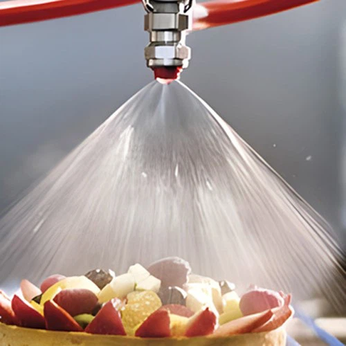 Spiral Nozzle Applications - food processing Spiral Nozzle Applications - food processing